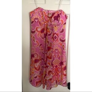 Lily Pulitzer Strapless dress size 6